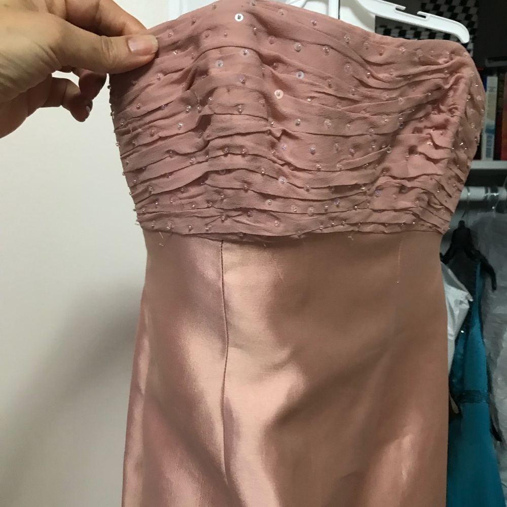 Floor length dress